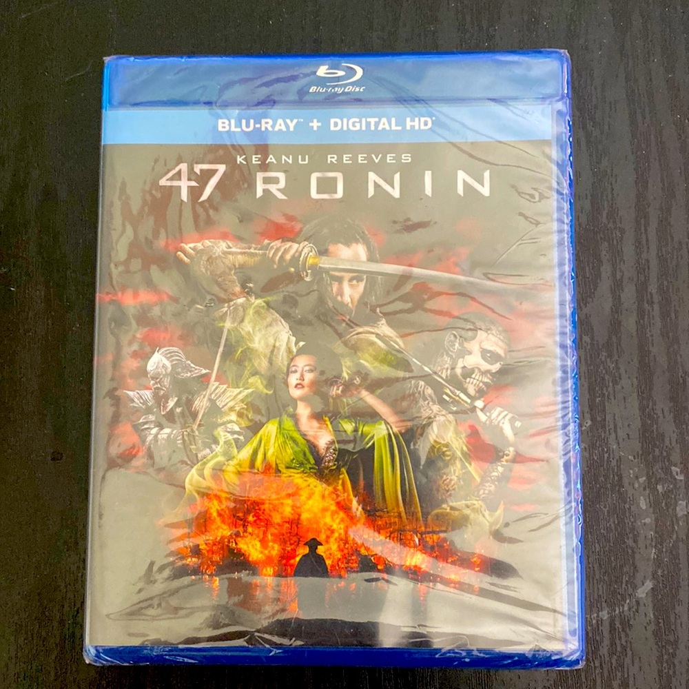 47 Ronin Blu-ray Keanu Reeves Sealed Copy